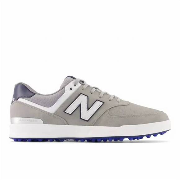 NEW NEW BALANCE men\'s 574 greens golf shoes in grey main image 4